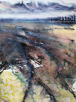 After the Rain - mixed media on paper - 39 x 49 cm