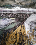 “Off The Beaten Track 2” Mixed Media. 53cms x 53cms